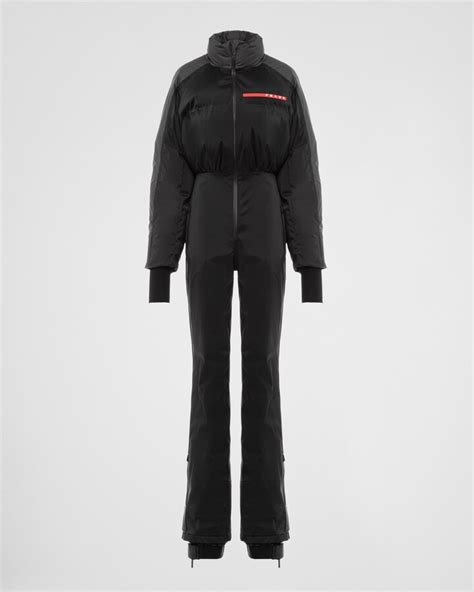 prada pink ski jacket|prada ski jumpsuit.